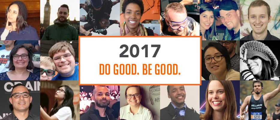 The 2017 “Do Good. Be Good. Awards”