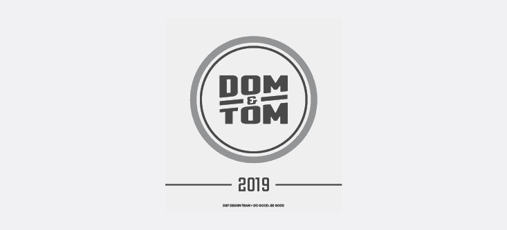 2019 Dom & Tom Robot Calendar