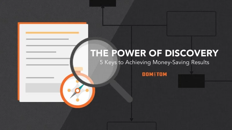 The Power of Discovery: 5 Keys to Achieving Money-Saving Results