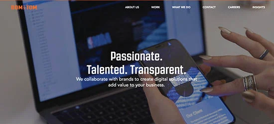 Dom & Tom Launches Robust New Website for Digital Agency