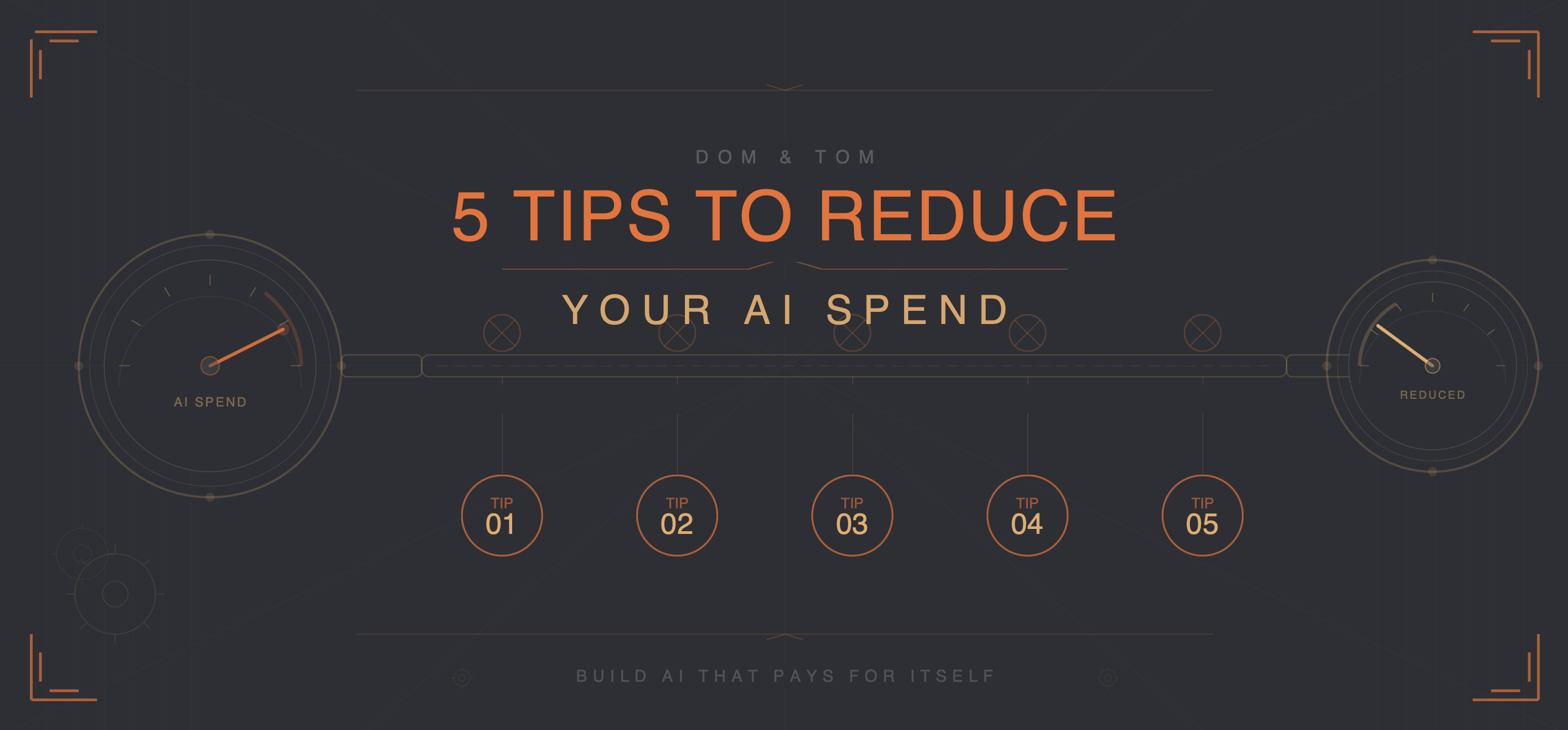 Your AI Bill is Too High. Here are 5 Fixes.